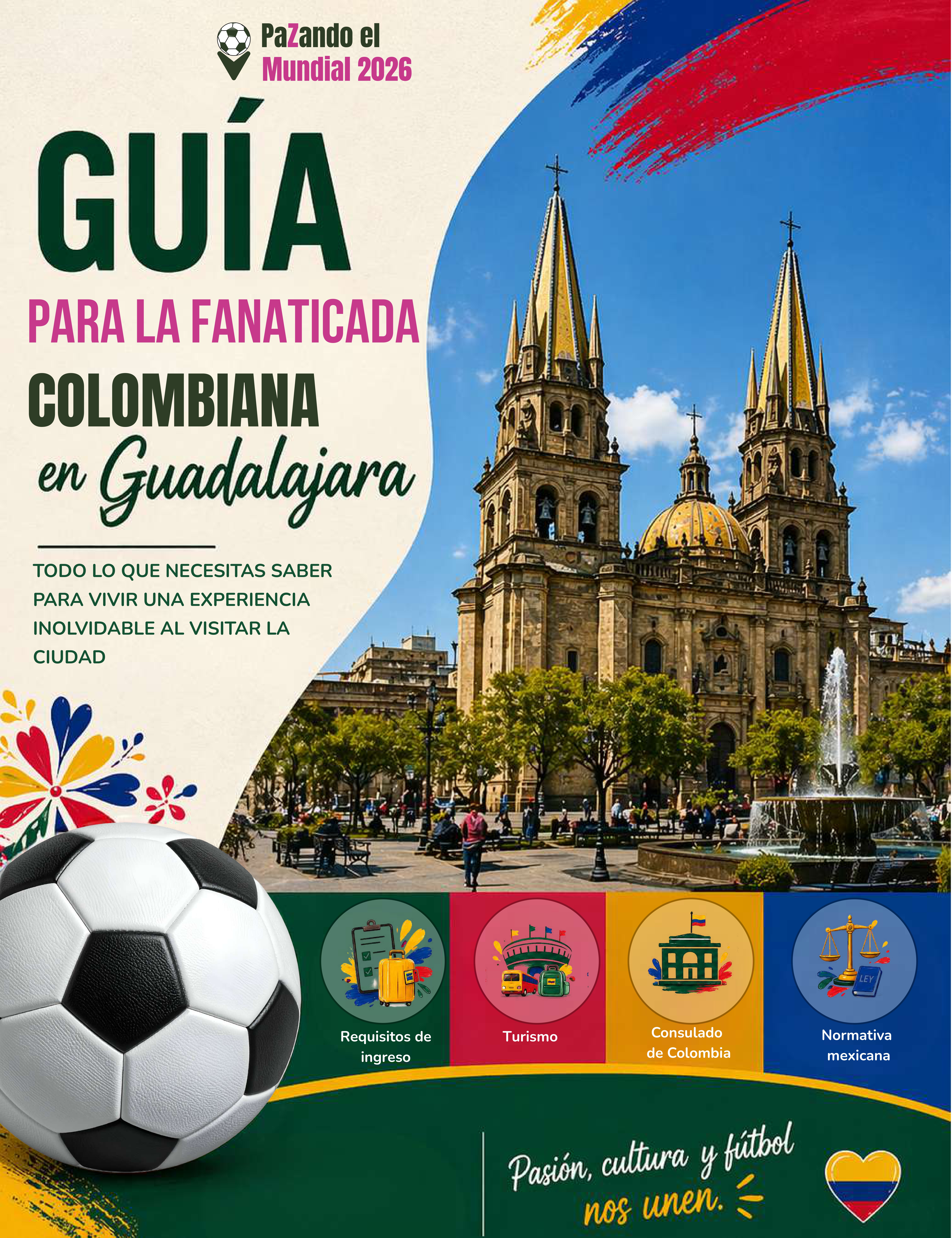 Guía para la fanaticada colombiana en Guadalajara