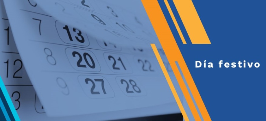 El Consulado de Colombia en Guadalajara informa que no habrá atención al público el martes 16 de septiembre de 2025