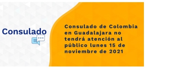 Consulado de Colombia en Orlando pública el Edicto del 12 de noviembre de 2021