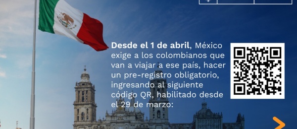 Si va a viajar a México debe hacer el pre-registro obligatorio a partir del 1 de abril de 2022