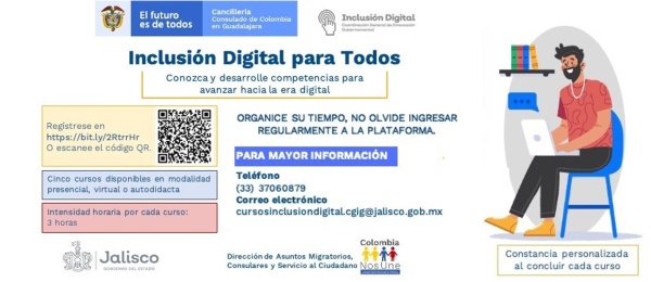 El Consulado de Colombia en Guadalajara promueve la inclusión digital para todos